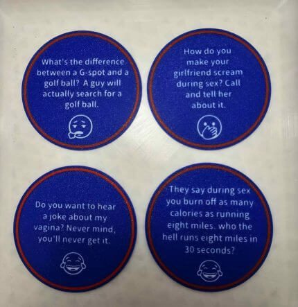 Joke Coasters