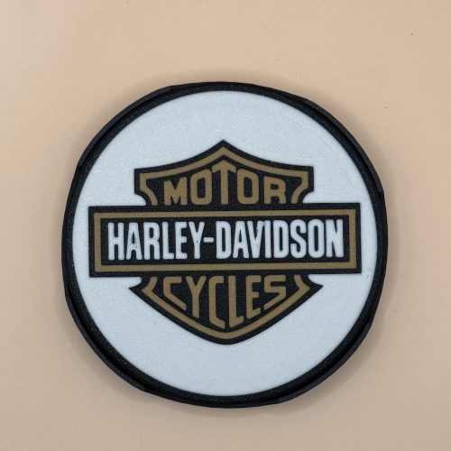 Harley Davidson rotated